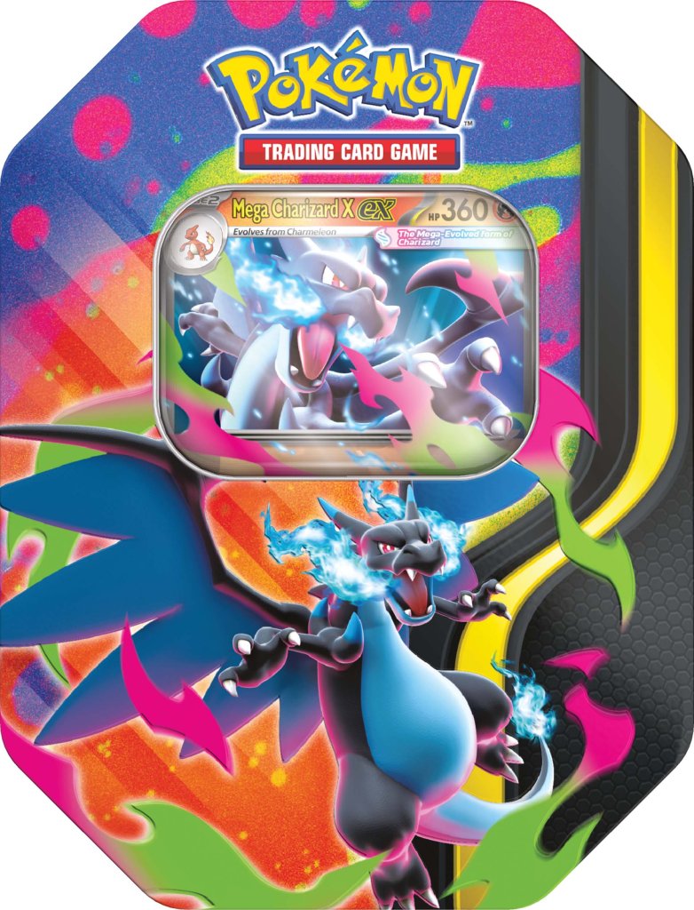 Pokemon - TCG - Mega Charizard Tin