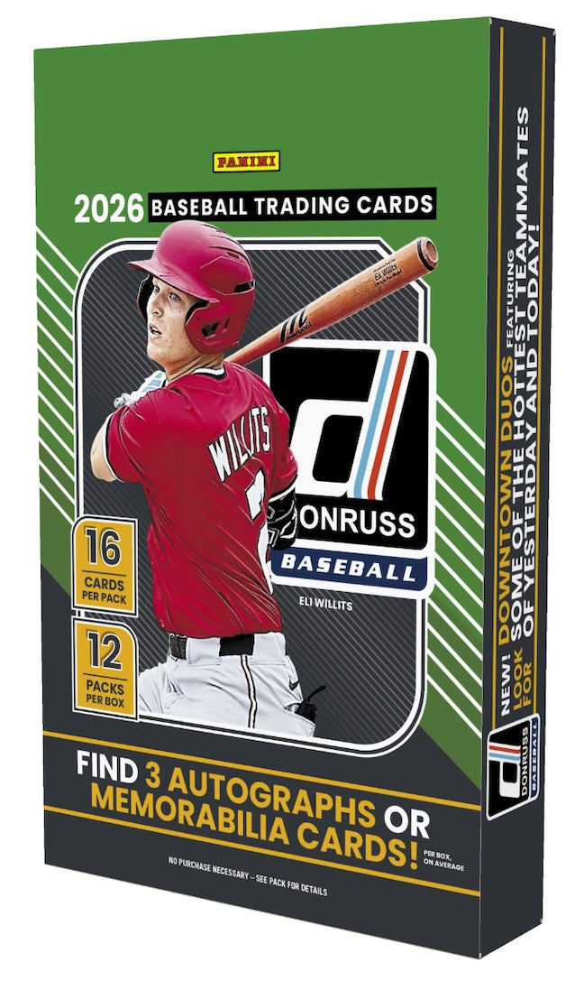 2026 Panini Donruss Baseball Hobby Box