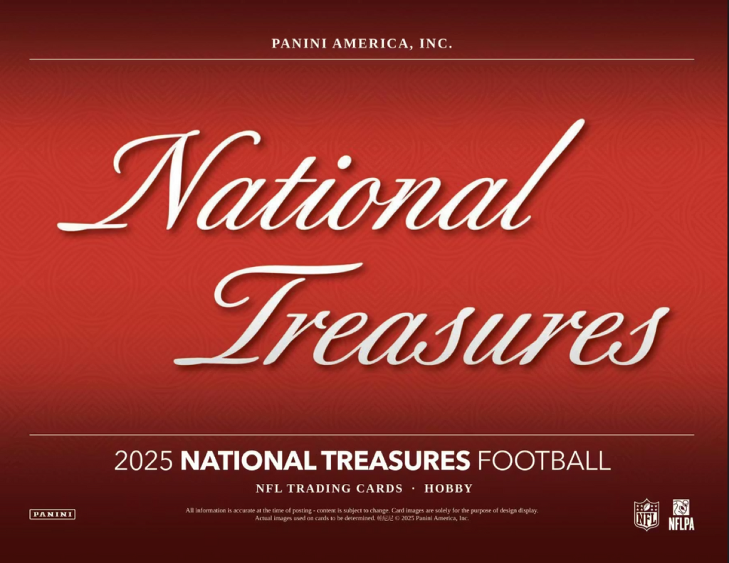 2025 Panini National Treasures Football Hobby Box