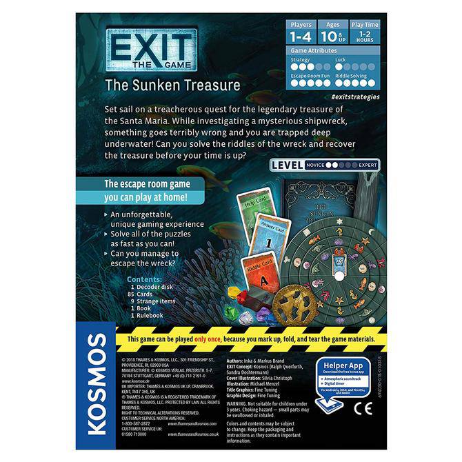 Exit The Game: The Sunken Treasure