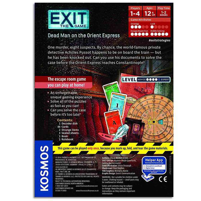 Exit The Game: Dead Man On The Orient Express