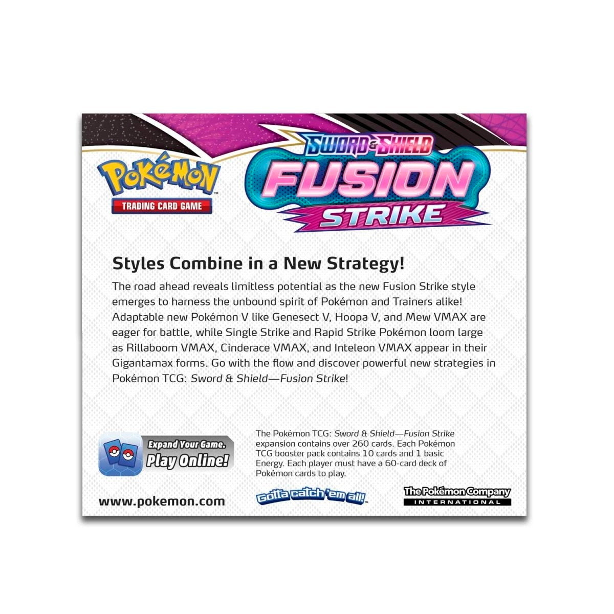 Pokemon: Sword & Shield Fusion Strike Booster Box