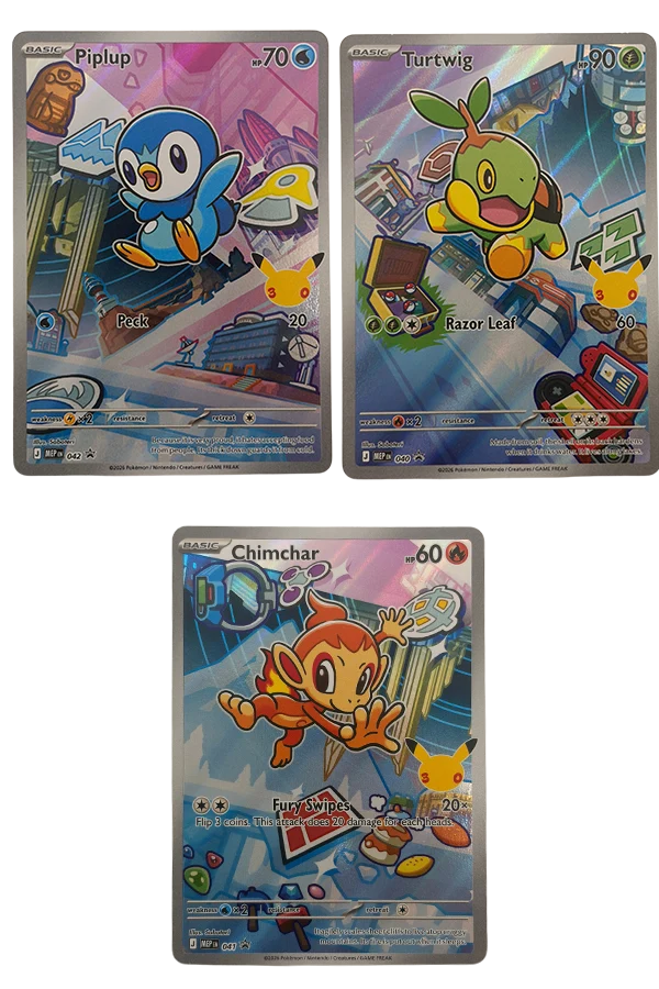 First Partner Illustration Collection - Sinnon Gen 4- Black Star Promo NM