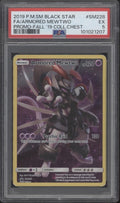 Armored Mewtwo Pokemon Fall 2019 Collector's Chest Promo Full Art #SM228 PSA 5