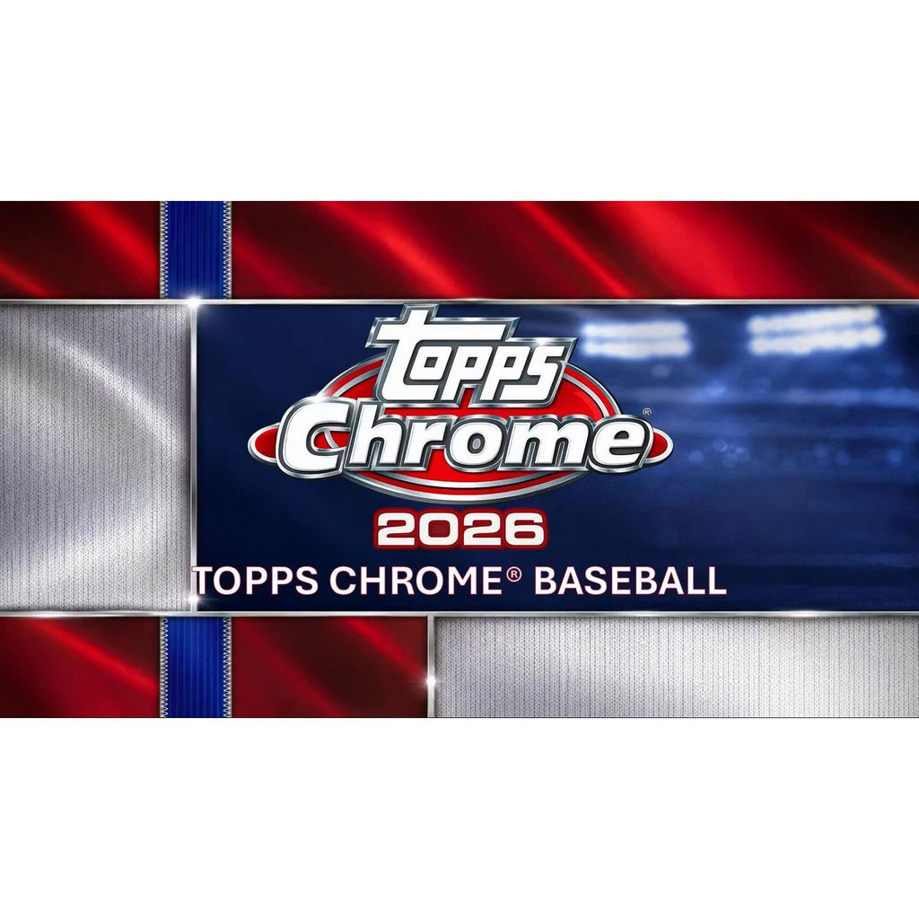 2026 Topps Chrome Baseball Hobby Box