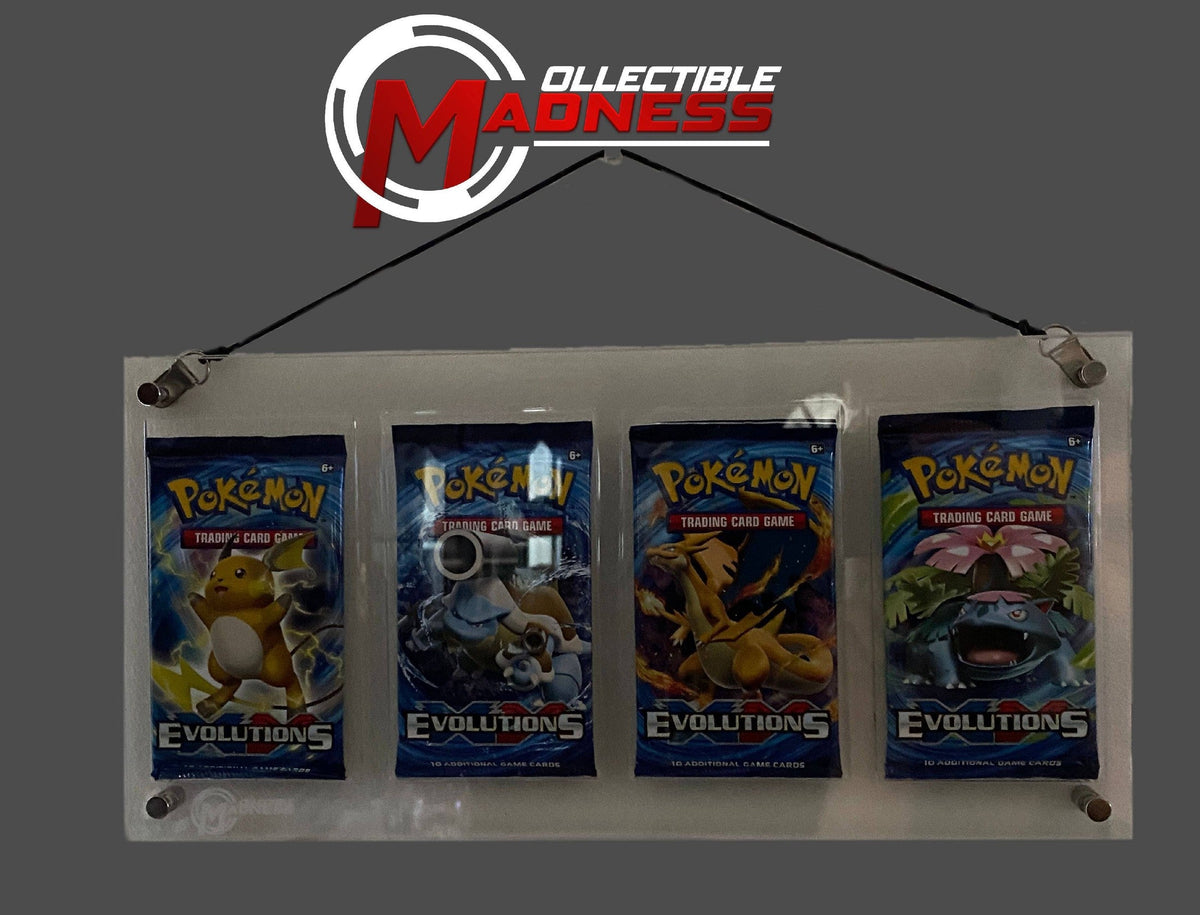 MADGuard 4x Booster Pack Acrylic Display Case | Hang or Stand