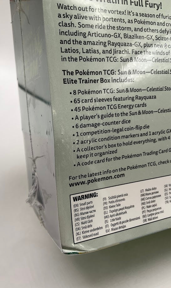 Pokemon: Sun & Moon Celestial Storm Elite Trainer Box