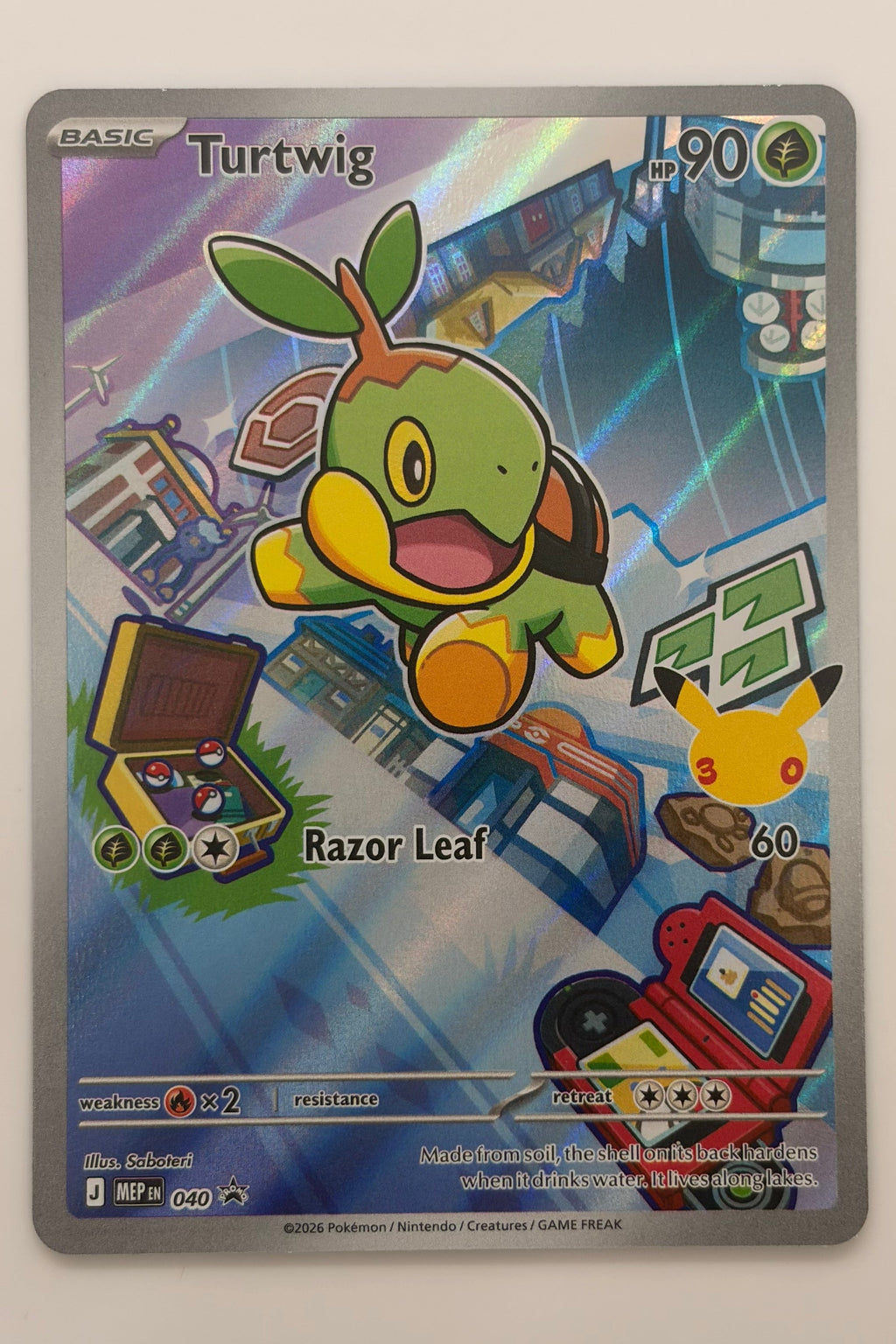First Partner Illustration Collection - Sinnon Gen 4- Black Star Promo NM