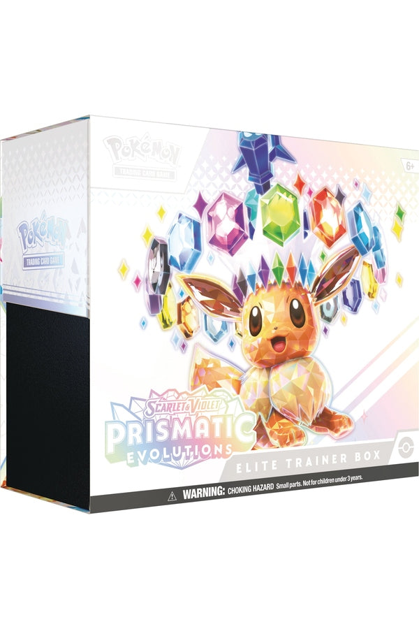 **RIPPED** Pokemon - TCG - Prismatic Evolutions Elite Trainer Box