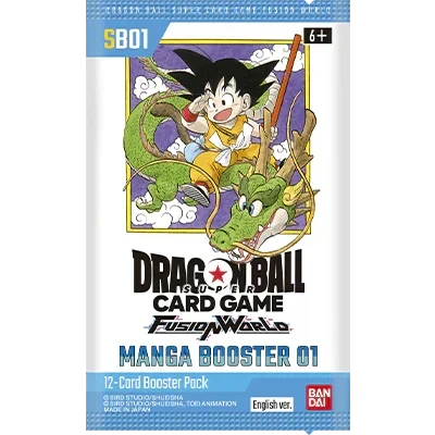 Dragon Ball Super Card Game Fusion World – Manga [SB01] Booster Box