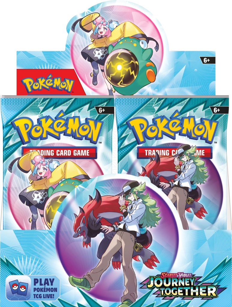 Pokemon - TCG - Journey Together Booster Box WITH TOPPER