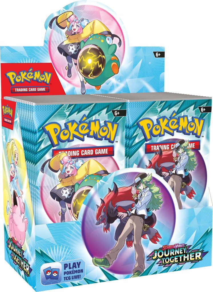 Pokemon - TCG - Journey Together Booster Box WITH TOPPER
