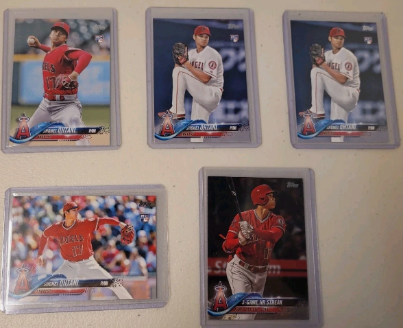 2018 Shohei Ohtani Topps Rookie Card (1x Randomly Selected RC, Includes Other Rookies Not Pictured)