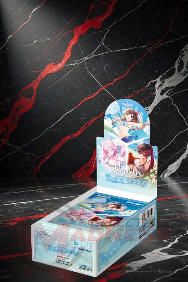 hololive OFFICIAL CARD GAME hEB01e Summer hologram - Extra Booster Box