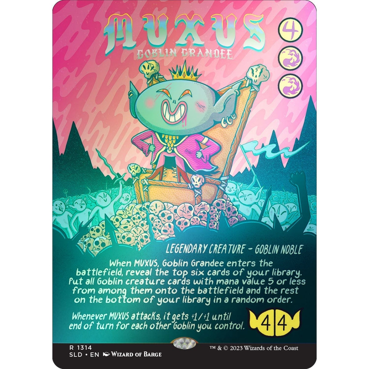 Magic the Gathering: Goblin & Squabblin' Secret Lair Drop Series [Rainbow Foil Edition]