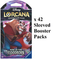 Disney Lorcana: Rise of the Floodborn Sleeved Booster Pack Case (42 Packs)