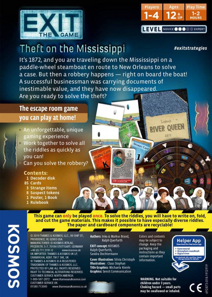 Exit The Game: Theft on the Mississippi