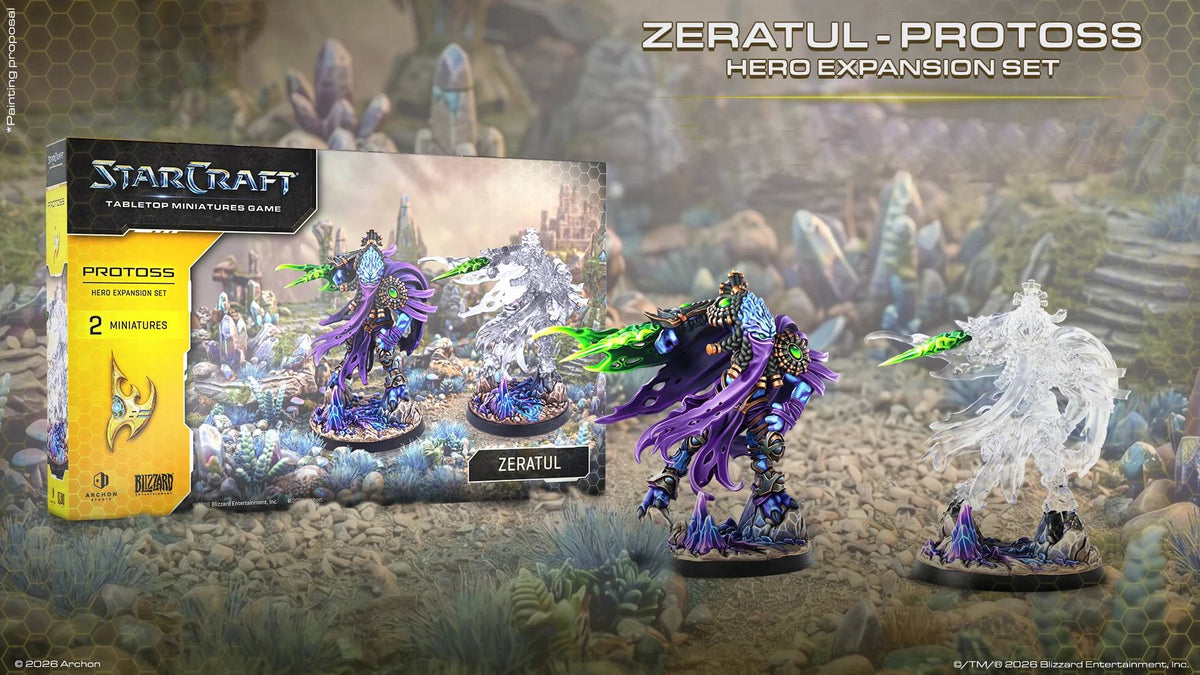 StarCraft: The Miniatures Game - Protoss: Zeratul Hero Expansion Set