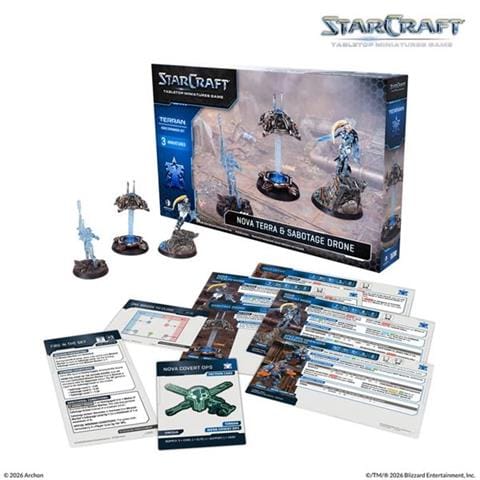 StarCraft: The Miniatures Game - Terran: Nova Terra (Pre-Order)
