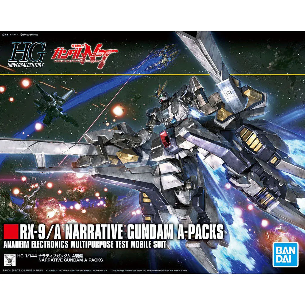 Gunpla: HGUC Gundam NT - Narrative Gundam A-Packs Model 218 (Pre-Order)