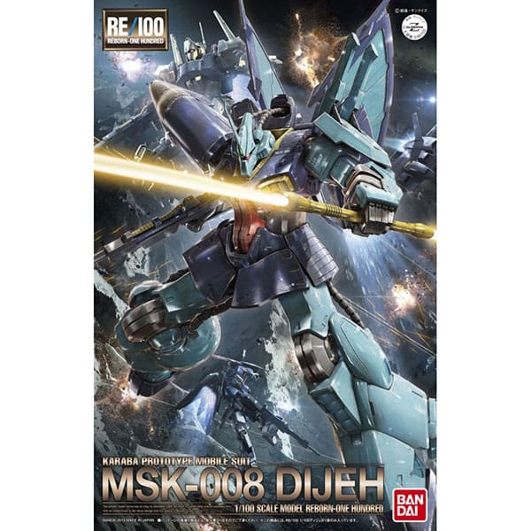Gunpla: RE/100 1/100 - DIjeh