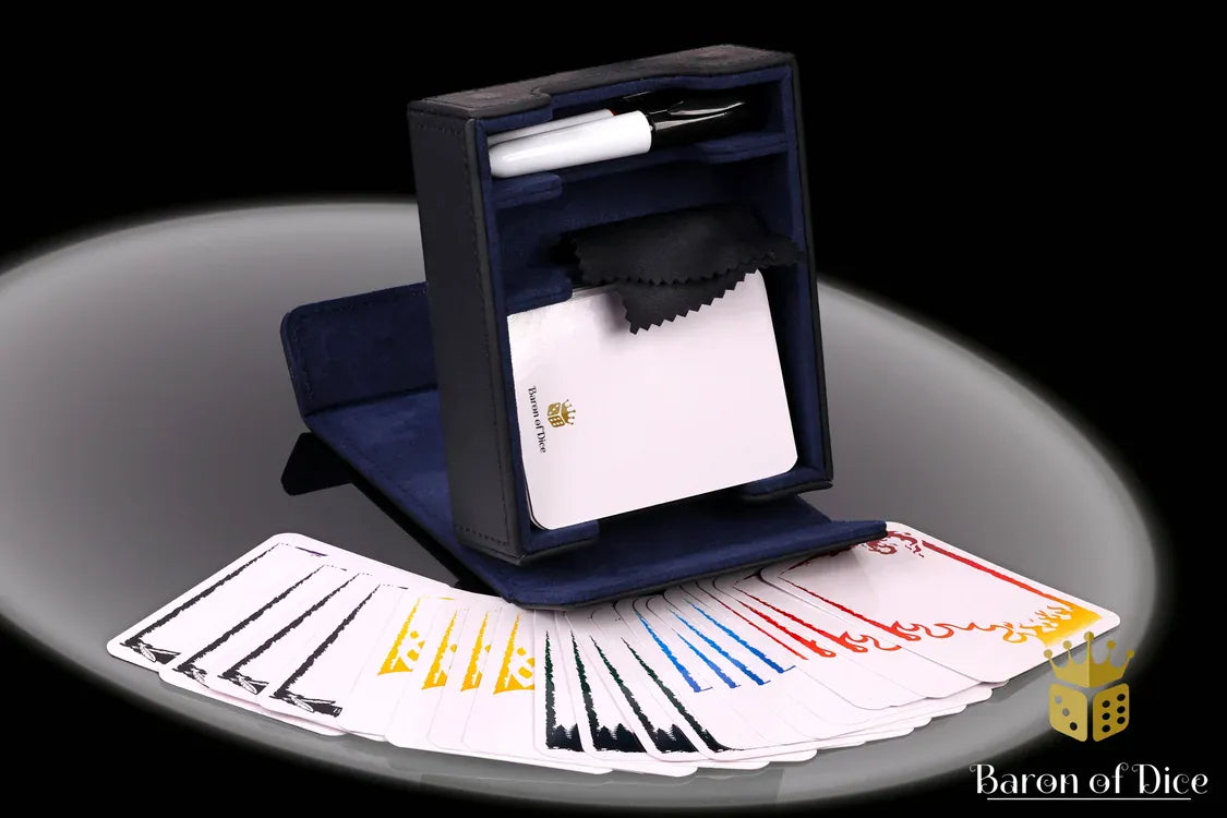 Baron of Dice: Magnetic Storage Box & TCG Dry Erase Cards - 60ct