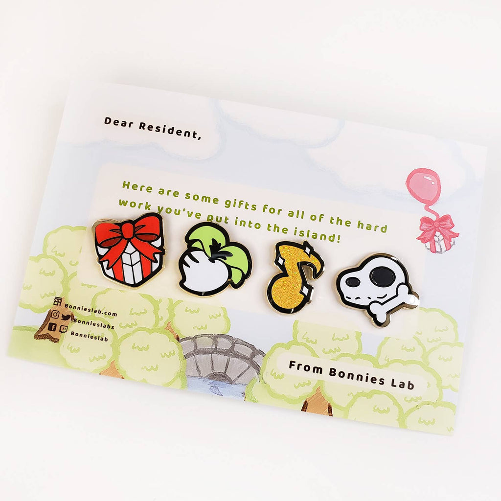 Animal Crossing: Enamel Pins Set (Island)