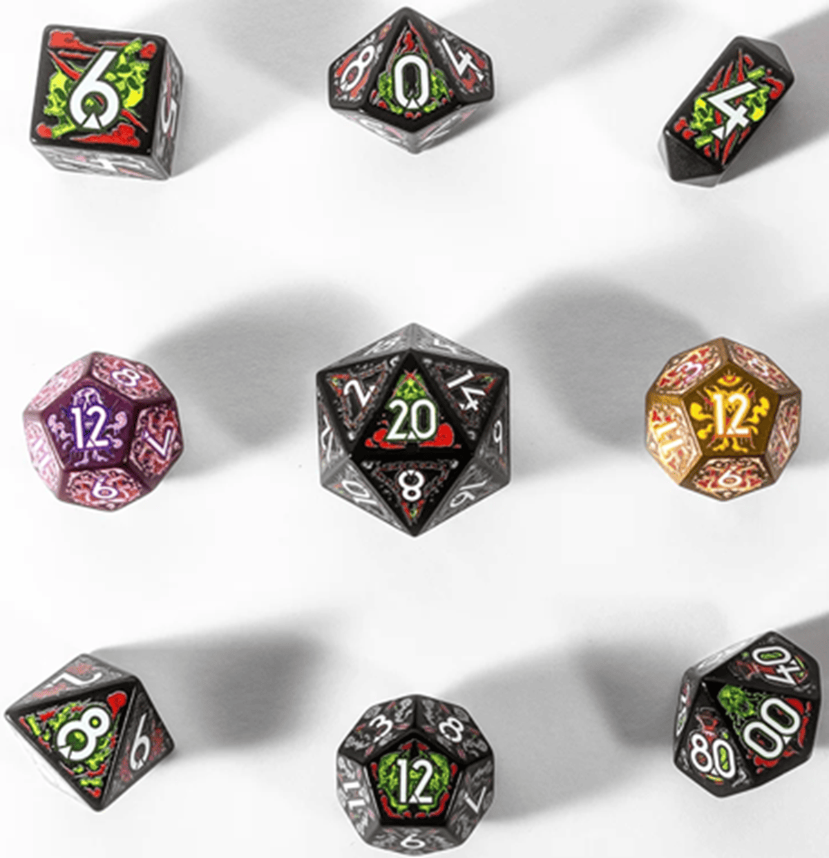 Botch Dice: Daggerheart - Assassin 9-Dice Set