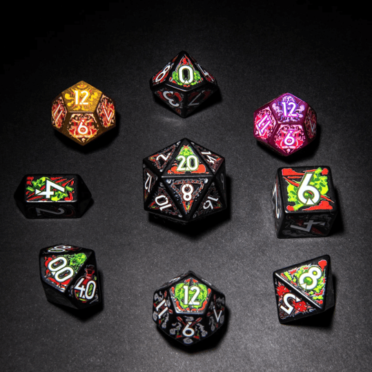 Botch Dice: Daggerheart - Assassin 9-Dice Set