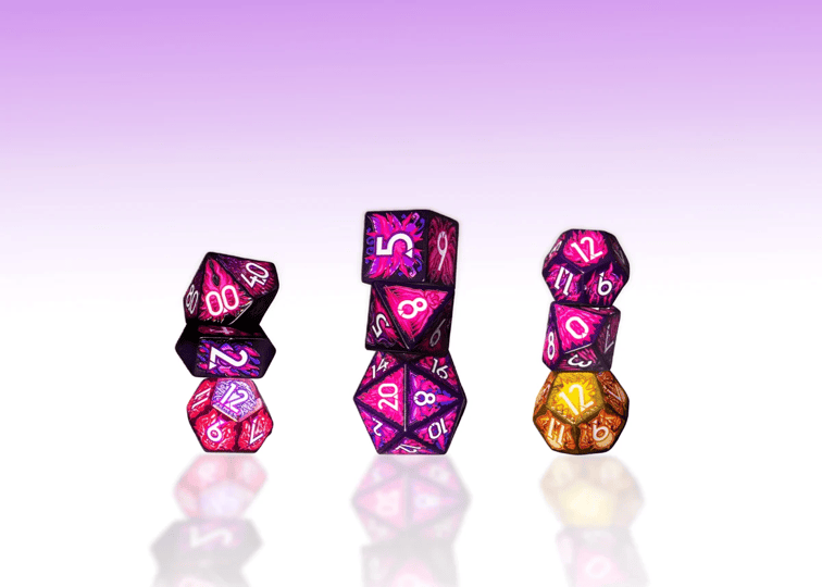 Botch Dice: Daggerheart - Warlock 9-Dice Set