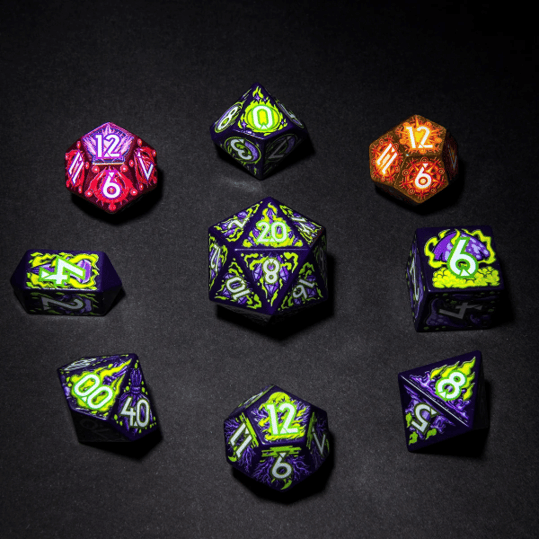 Botch Dice: Daggerheart - Witch 9-Dice Set