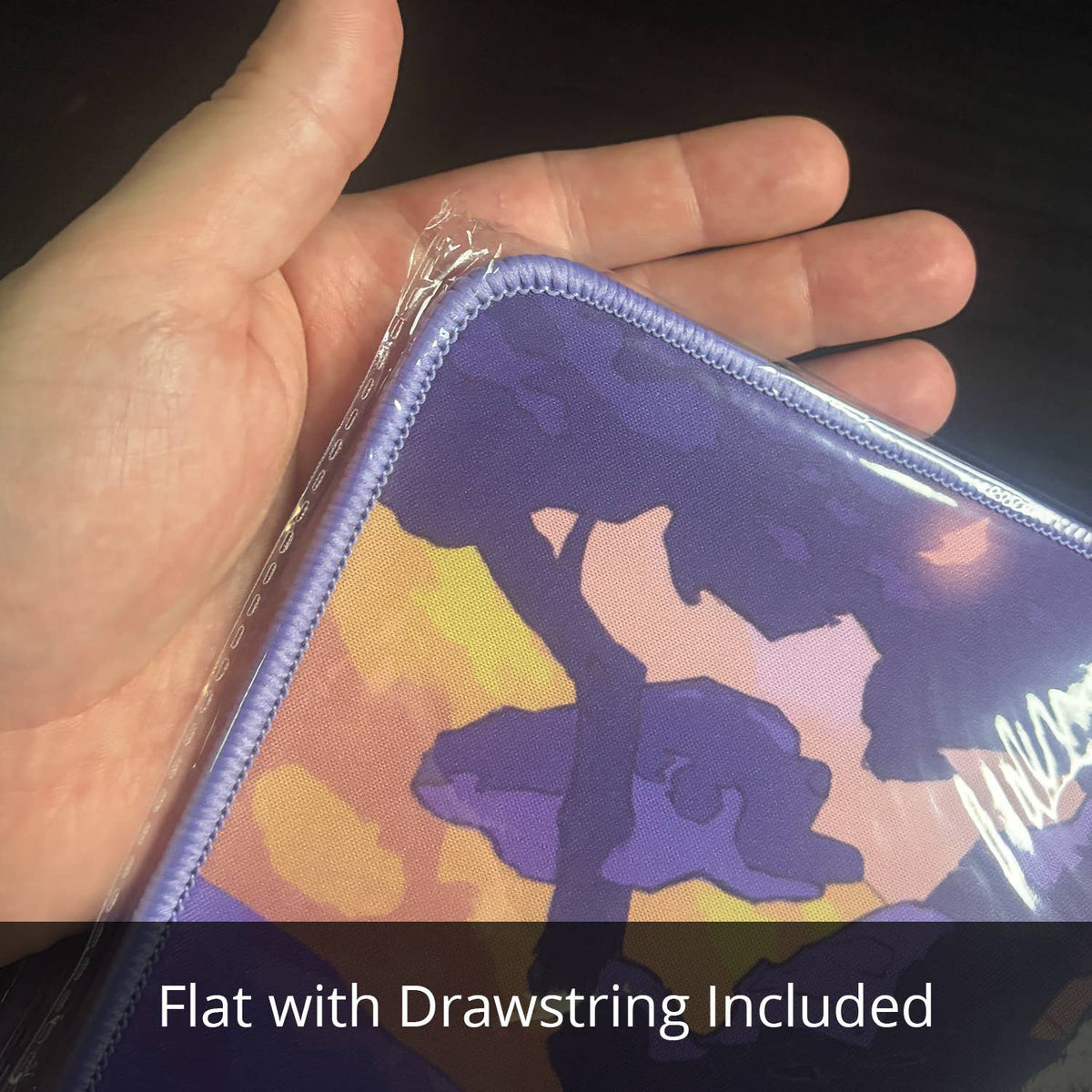 Caverns & Calicos: Elf Waterfall Playmat: Drawstring Bag with Label