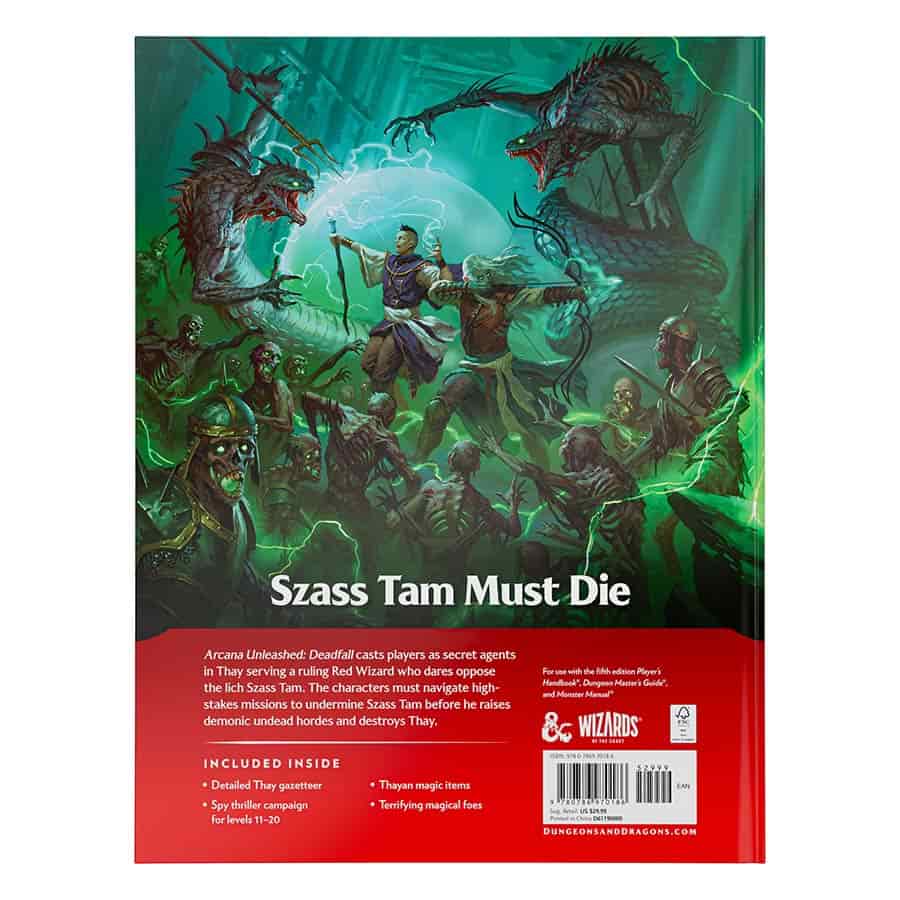 Dungeons & Dragons: Arcana Unleashed | Deadfall (Hardcover)