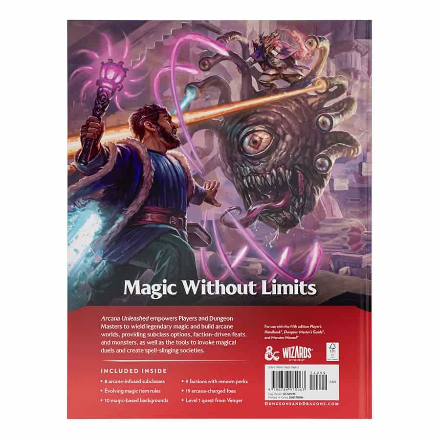 Dungeons & Dragons: Arcana Unleashed (Hardcover)