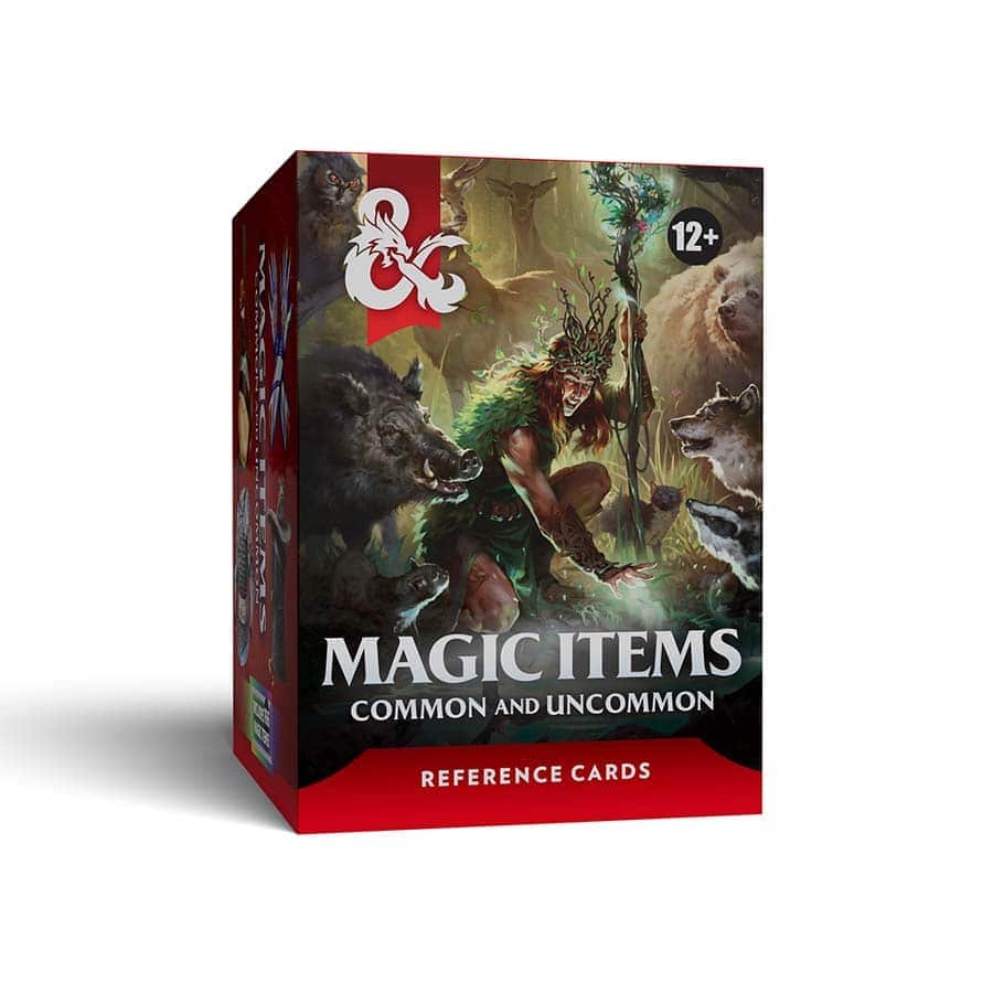 Dungeons & Dragons: Reference Cards - Magic Items (Common and Uncommon)