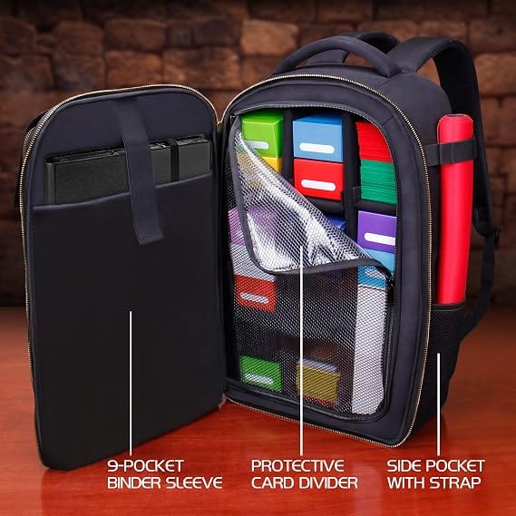 Enhance: Card Storage Backpack - Black