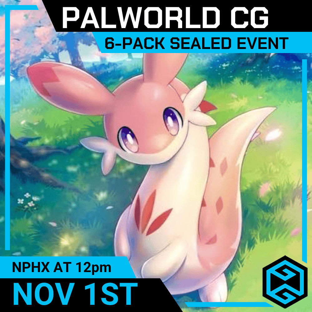 NPHX - 11/1 @ 12pm - Palworld Card Game Legends Awaken Sealed Tournament