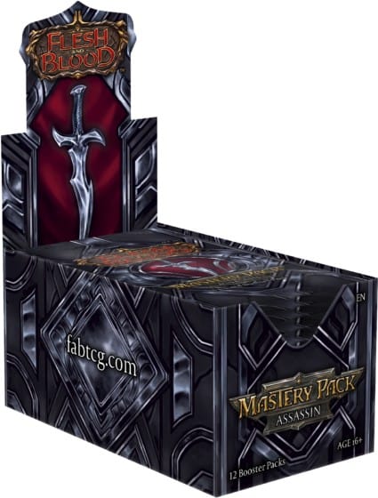 Flesh and Blood TCG: Mastery Pack - Assassin Display Box (Pre-Order)