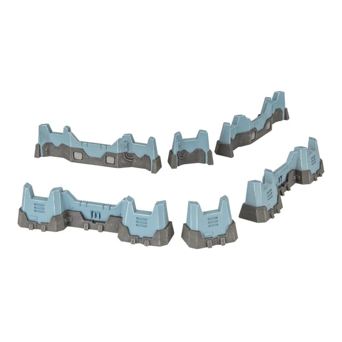 Battlefield in a Box: Gothic Sector: Legion Barricades (Wolfen)