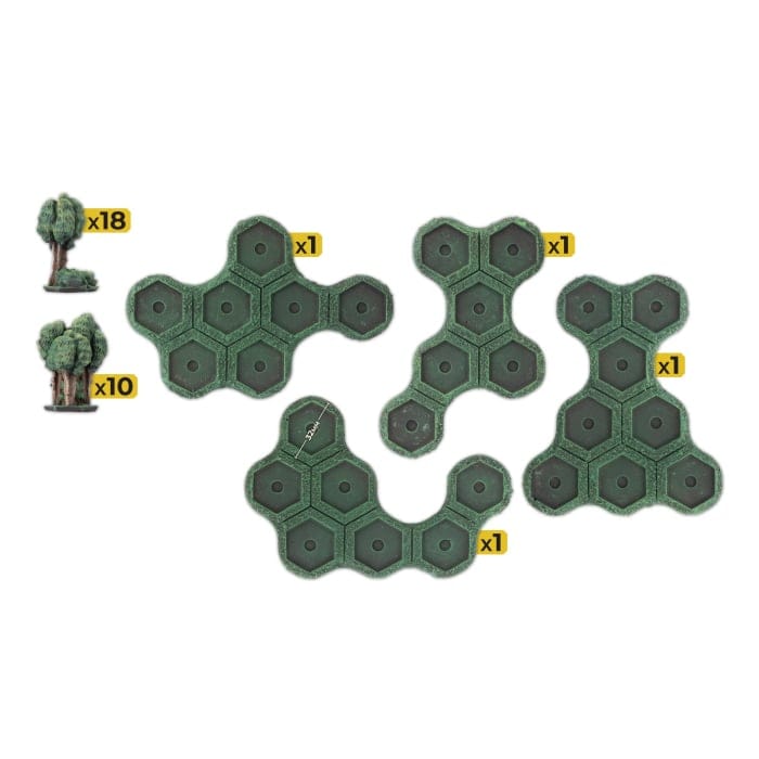 Hextech: Grasslands - Light and Heavy Woods