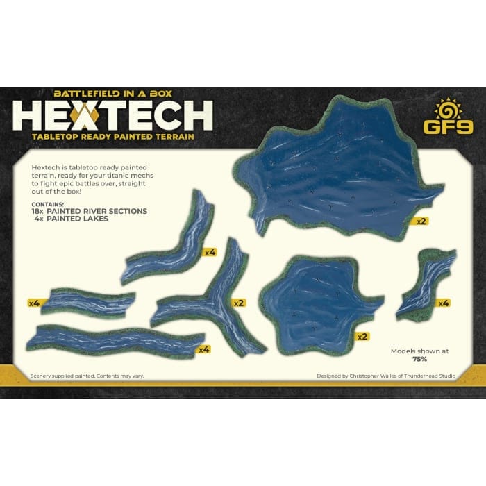 Hextech: Grasslands - Rivers and Lakes