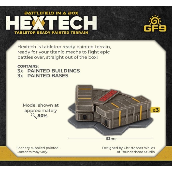 Hextech: Riverside Communications - Deployable Barracks