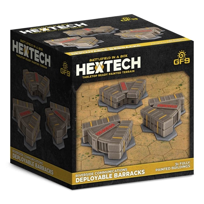 Hextech: Riverside Communications - Deployable Barracks