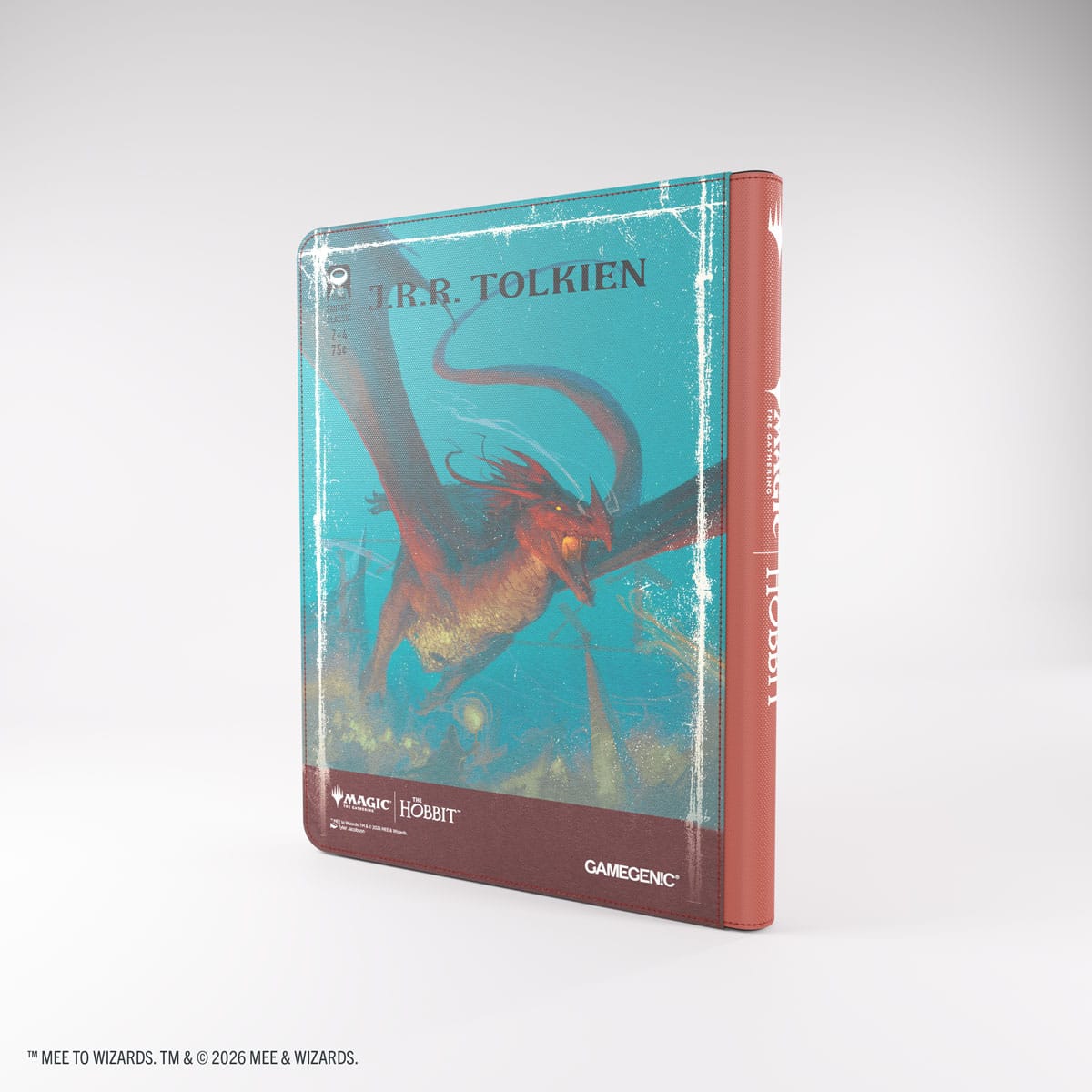Gamegenic: Zip-Up Album 18-Pocket - Magic the Gathering | The Hobbit - The Arkenstone / Smaug, Worm of Dread
