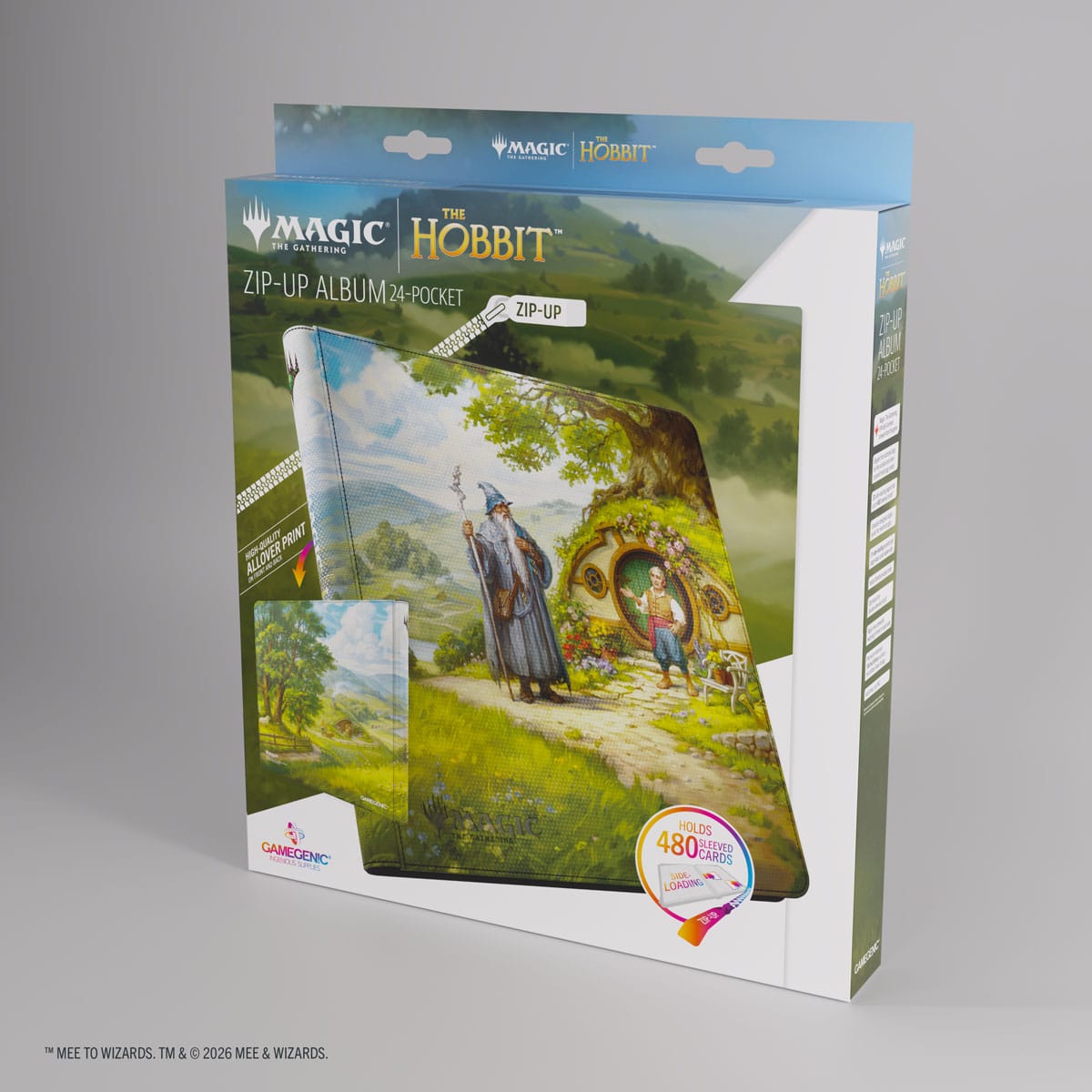 Gamegenic: Zip-Up Album 24-Pocket - Magic the Gathering | The Hobbit - The Shire