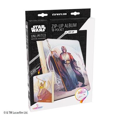 Star Wars: Unlimited Zip-Up Album 18-Pocket - The Chieftain & A'Kobe