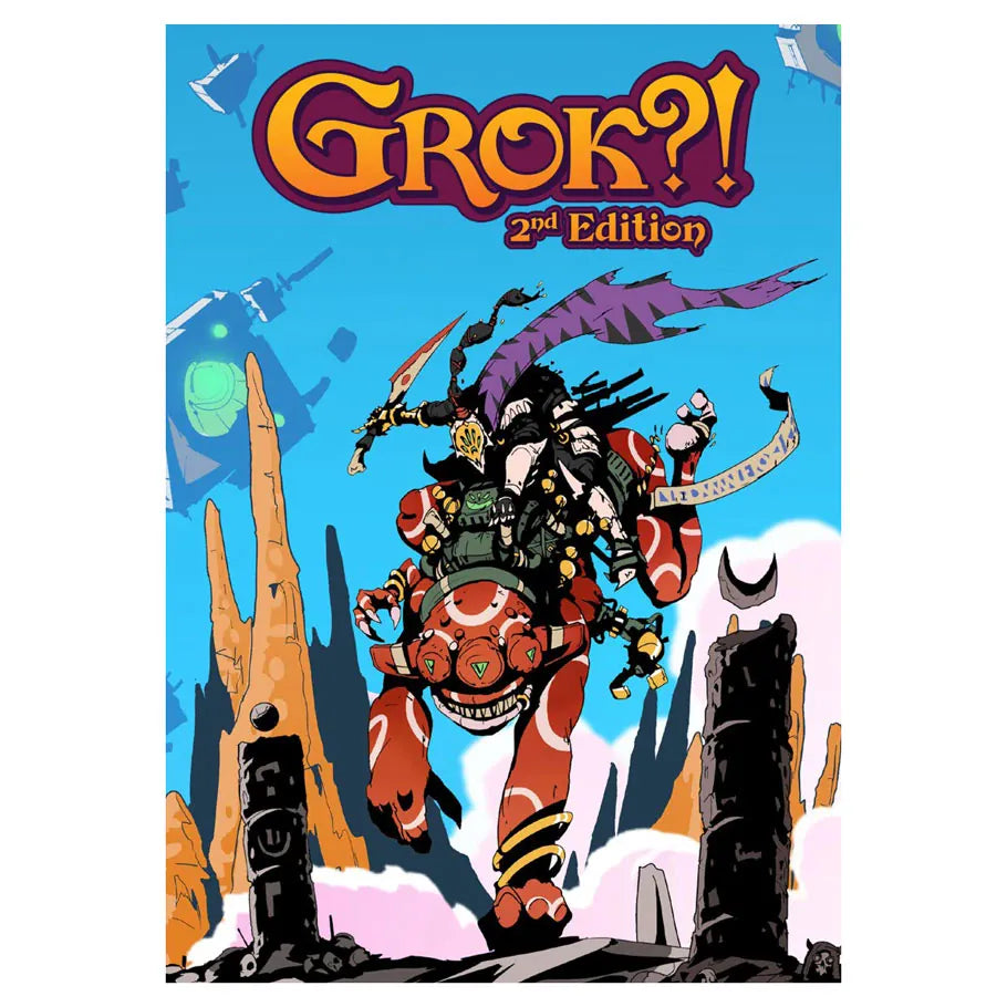 Grok?! 2nd Edition Rulebook (Pre-Order)