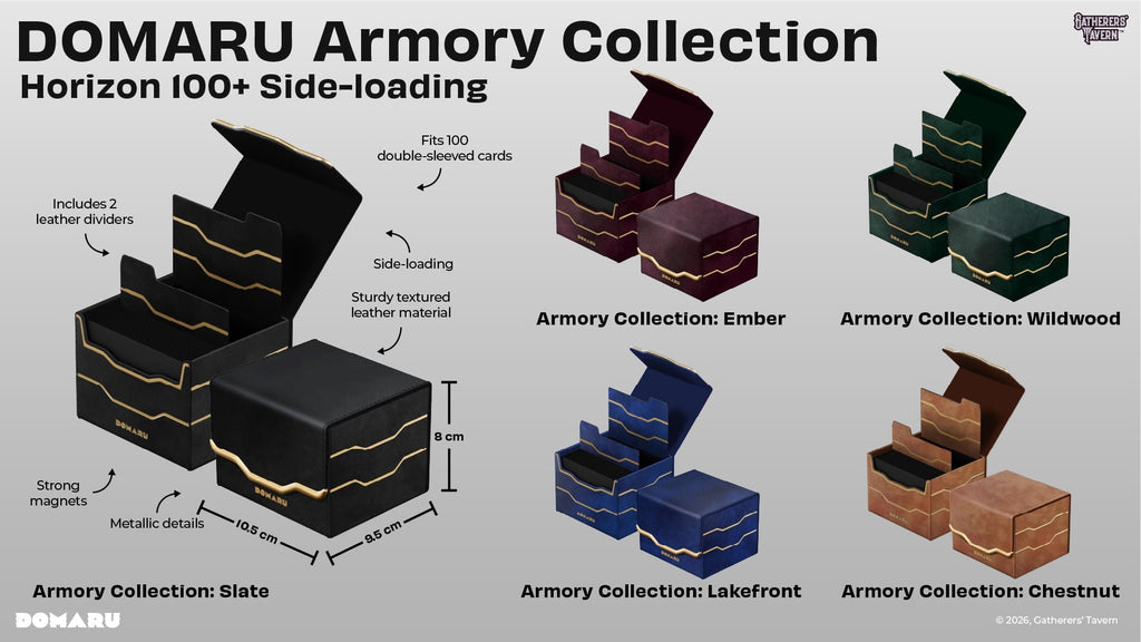 Domaru Deck Box: Armory Collection Horizon 100+ Sideloader - Wildwood (Pre-Order)