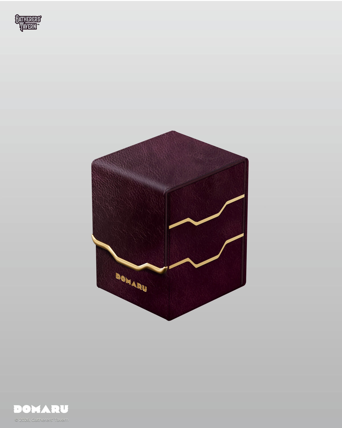Domaru Deck Box: Armory Collection Vertex 100+ Toploader - Ember (Pre-Order)