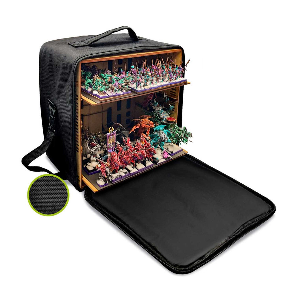 Green Stuff World: Army Transport Bag: Black - Medium